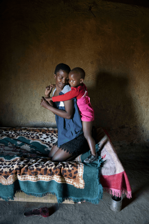 Bunam and her Aunt Cepheni.